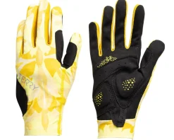 Terry Clothing Accessories|Clothing Sale|Women's Soleil Full Finger Gloves (Aqueous Sun) (L)