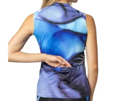 Terry Clothing Sale|Women'S|Women's Soleil Sleeveless Jersey (Blue Monarch) (S)