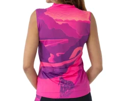 Terry Clothing Sale|Women'S|Women's Soleil Sleeveless Jersey (Costa Rosa) (L)