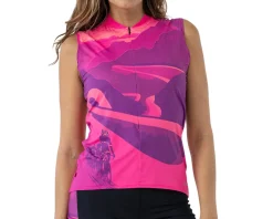 Terry Clothing Sale|Women'S|Women's Soleil Sleeveless Jersey (Costa Rosa) (L)