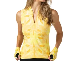 Terry Clothing Sale|Women'S|Women's Soleil Sleeveless Jersey (Aqueous Sun) (XL)