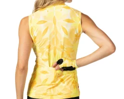 Terry Clothing Sale|Women'S|Women's Soleil Sleeveless Jersey (Aqueous Sun) (XL)