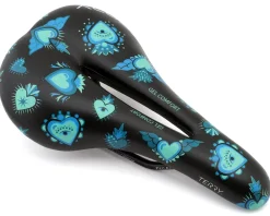 Terry Saddles & Seats|Women's Topo Gel Saddle (Milagro Noche) (FeC Alloy Rails) (150mm)