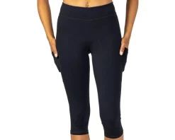 Terry Tights & Pants|Women's Wayfarer Capri Knickers (Onyx) (S) (w/ Chamois)