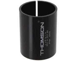 Thomson Stems & Parts|Elite Stem Shim (Black or Silver) (For X2/X4 Stems) (1-1/8" to 1" Steerer)