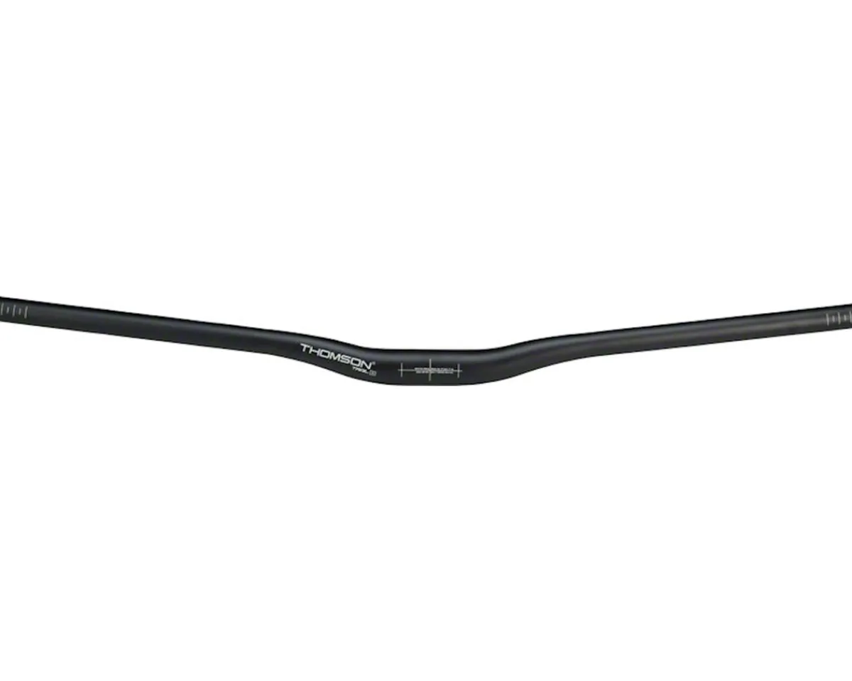 Thomson Handlebars|MTB Aluminium Trail Handlebar (Black) (31.8mm) (20mm Rise) (750mm) (5/8° Sweep)