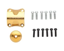 Thomson Stems & Parts|Stem Faceplate Dress Up Kit (Gold) (For X4) (31.8mm)