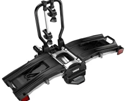 Thule Vehicle Bike Racks|Easyfold XT Hitch Rack (Black/Silver) (2 Bikes) (1.25 & 2