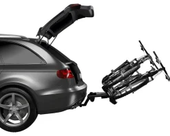 Thule Vehicle Bike Racks|Easyfold XT Hitch Rack (Black/Silver) (2 Bikes) (1.25 & 2