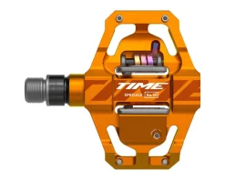 Time Pedals & Cleats|Speciale 10 Clipless Mountain Pedals (Tangerine) (L)