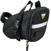 Topeak Bags & Packs|Saddles & Seats|Aero Wedge Saddle Bags (Black) (w/Strap) (S)