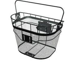 Topeak Racks, Fenders, & Trailers|Front Basket (Black) (w/Attachment Hardware)