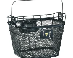 Topeak Racks, Fenders, & Trailers|Front Basket (Black) (w/ Fixer 3 Mount)