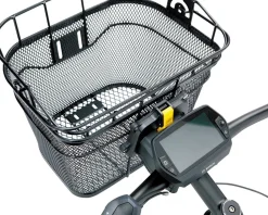 Topeak Racks, Fenders, & Trailers|Front Basket (Black) (w/ Fixer 3 Mount)