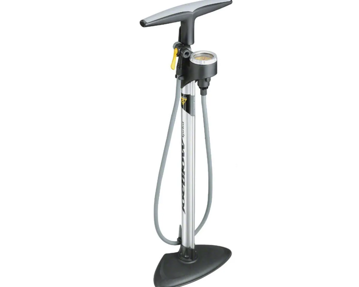 Topeak Pumps & Co2|Pumps & Co2|Joe Blow Sprint Floor Bike Pump (Silver)