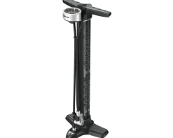 Topeak Pumps & Co2|Pumps & Co2|Joeblow Twin Turbo Floor Pump (Black) (SmartHead)