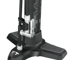 Topeak Pumps & Co2|Pumps & Co2|Joeblow Twin Turbo Floor Pump (Black) (SmartHead)