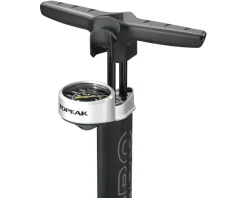 Topeak Pumps & Co2|Pumps & Co2|Joeblow Twin Turbo Floor Pump (Black) (SmartHead)