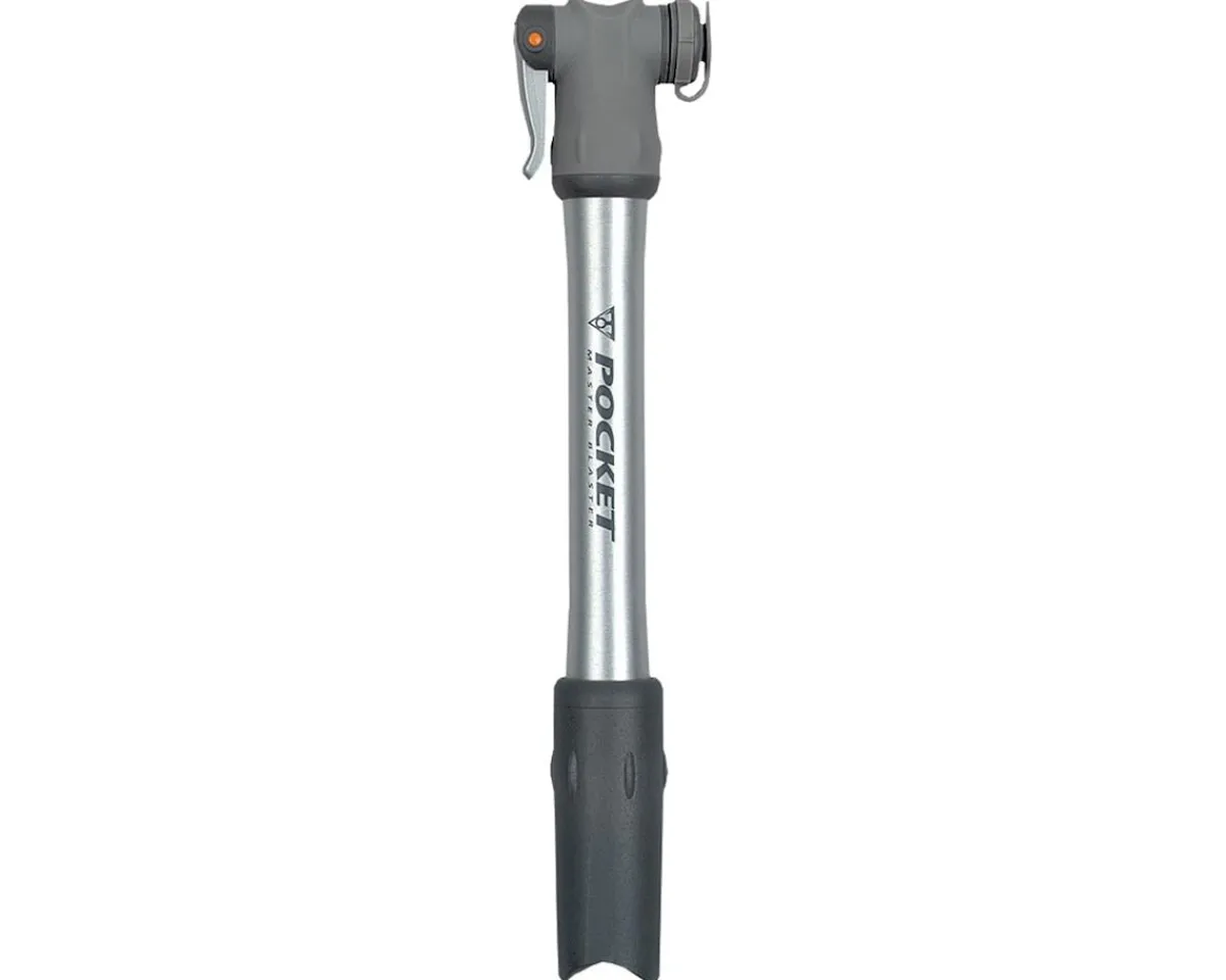Topeak Pumps & Co2|Pumps & Co2|Master Blaster Pocket Rocket Frame Pump (Silver/Black)