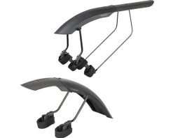 Topeak Racks, Fenders, & Trailers|Mountain Bike Tetrafender Set (Black) (M1 & M2) (Front/Rear)