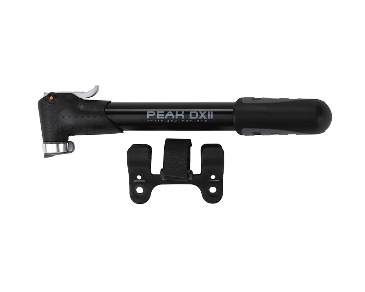 Topeak Pumps & Co2|Pumps & Co2|Peak DX II Mini Pump (Black)