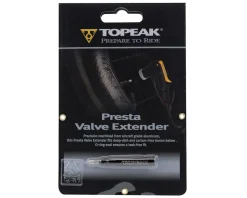 Topeak Tire & Tube Accessories|Presta Valve Extenders (Black) (Single) (43mm)