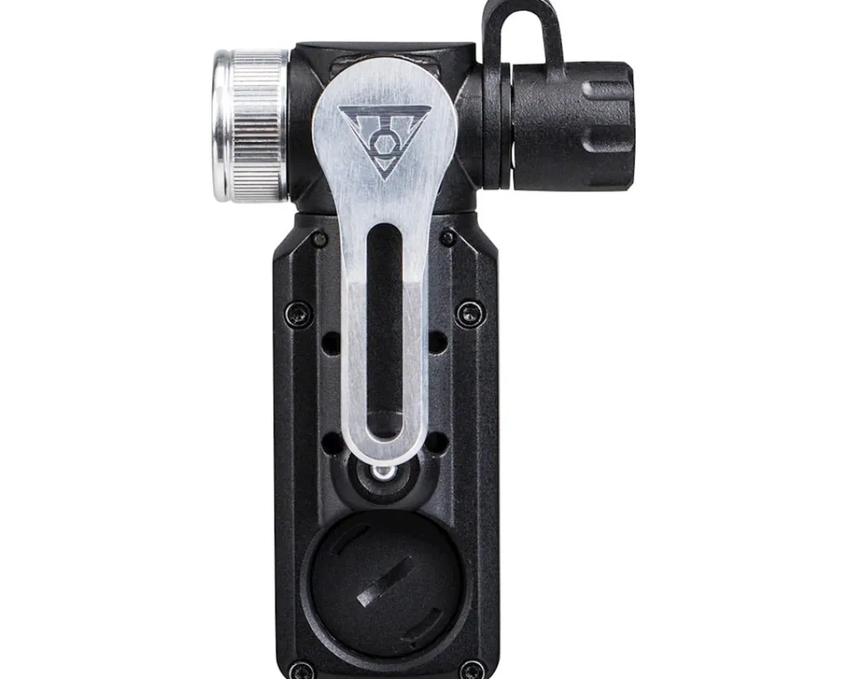 Topeak Pumps & Co2|Pumps & Co2|Shuttle Gauge Digital (Black/Silver)