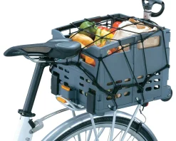 Topeak Racks, Fenders, & Trailers|Trolley Tote Basket Cargo Net (Black)