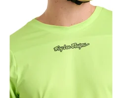 Troy Lee Designs Clothing Sale|Jerseys|Skyline Chill Long Sleeve Jersey (Glo Yellow) (S)