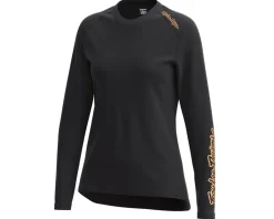 Troy Lee Designs Clothing Sale|Women'S|Women's Lilium Long Sleeve Jersey (Mono Black) (L)