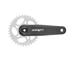 TRP Cranksets & Parts|CK-8070 DH Crankset (Sandblasted Black) (CINCH) (30mm Spindle) (165mm) (7 Speed)
