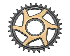 TRP Chainrings & Accessories|CR-M9050 Boost Direct Mount Chainring (Black/Gold) (12-Speed) (CINCH) (3mm Offset) (30T)