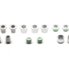 TRUVATIV Chainrings & Accessories|Aluminum Chainring Bolt Set for Double Plus Inner (Silver) (10)