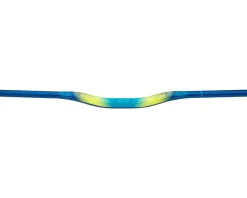 TRUVATIV Handlebars|Descendant Troy Lee Design Bar (Starburst Cyan Blue) (31.8mm) (25mm Rise) (800mm) (5/9° Sweep)