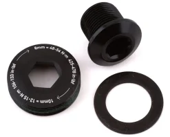 TRUVATIV Bottom Brackets & Parts|GXP M15 Crank Bolt and M26 Cap (Black)