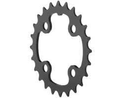 TRUVATIV Chainrings & Accessories|Trushift Aluminum Chainrings (Black) (3 x 8-11 Speed) (Inner) (24T) (104/64mm BCD)