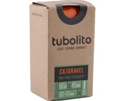Tubolito Tubes|Tubo 700c CX/Gravel Inner Tube (Presta) (30 - 47mm) (42mm)
