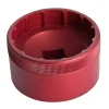 Unior Bottom Brackets & Parts|Tools|1671 BSA30 Aluminum Bottom Bracket Socket Tool (Red) (12 Notches) (1/2" Drive)