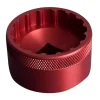 Unior Bottom Brackets & Parts|Tools|1671 16-Notch Aluminum Bottom Bracket Socket Tool (Red) (16 Notches) (1/2" Drive)