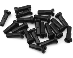 USA Brand Wheels & Parts|14g Alloy Nipples (Black) (Bag of 20)