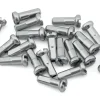 USA Brand Wheels & Parts|14g Alloy Nipples (Silver) (Bag of 20)