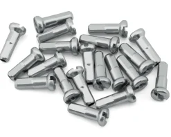USA Brand Wheels & Parts|14g Alloy Nipples (Silver) (Bag of 20)
