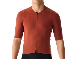 Velocio Jerseys|Summer Essentials|Merino LUXE Short Sleeve Jersey (Smoked Paprika) (S)