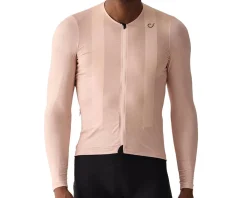 Velocio Jerseys|Ultralight Mesh Long Sleeve Jersey (Misty Rose) (S)