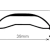 Velocity Wheels & Parts|Dually Disc Rim (Black) (32H) (Presta) (29")