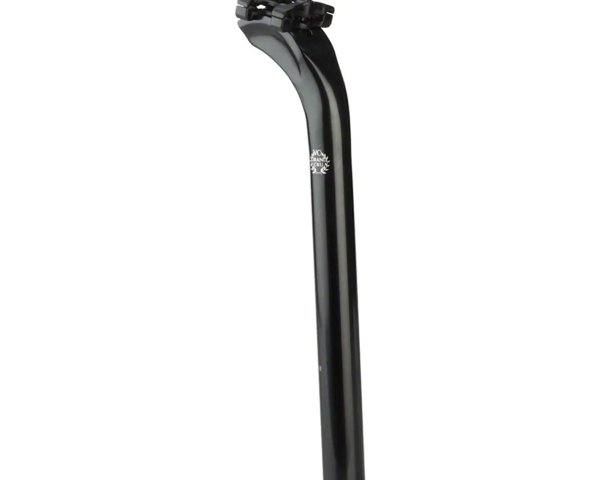 Velo Orange Seatposts & Clamps|Grand Cru Long Offset Seatpost (Black) (MKII) (27.2mm) (300mm) (30.2mm Offset)