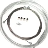 Velo Orange Cables & Housing|Metallic Braid Derailleur Cable Kit (Silver) (1500/2100mm)