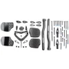Vision Handlebars|Metron 4D Clip On Aero Bar (Black) (Flat M.A.S.) (S-Bend)
