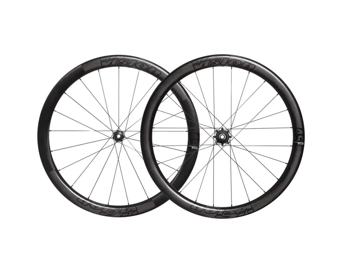 Vision Wheels & Parts|Metron 45 SL TL Disc Wheelset (Black) (Centerlock) (Shimano HG 11/12) (700c) (12 x 100/142mm) (Tubeless)