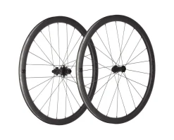 Vision Wheels & Parts|Metron 37 TL Wheelset (Black) (Centerlock) (Shimano HG 11/12) (700c) (12 x 100/142mm) (Tubeless)